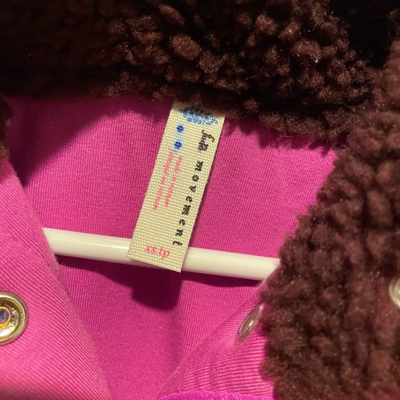 Free People Hit the Slopes purple gradient pullover - Picture 3 of 3